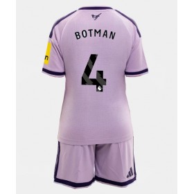 Newcastle United Sven Botman #4 Tredje Kläder Barn 2026-27 Kortärmad (+ Korta byxor)